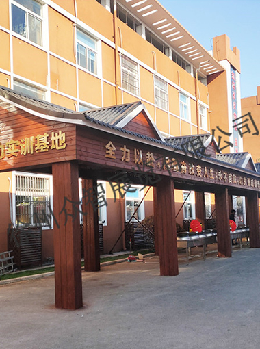 美食街区展台搭建
